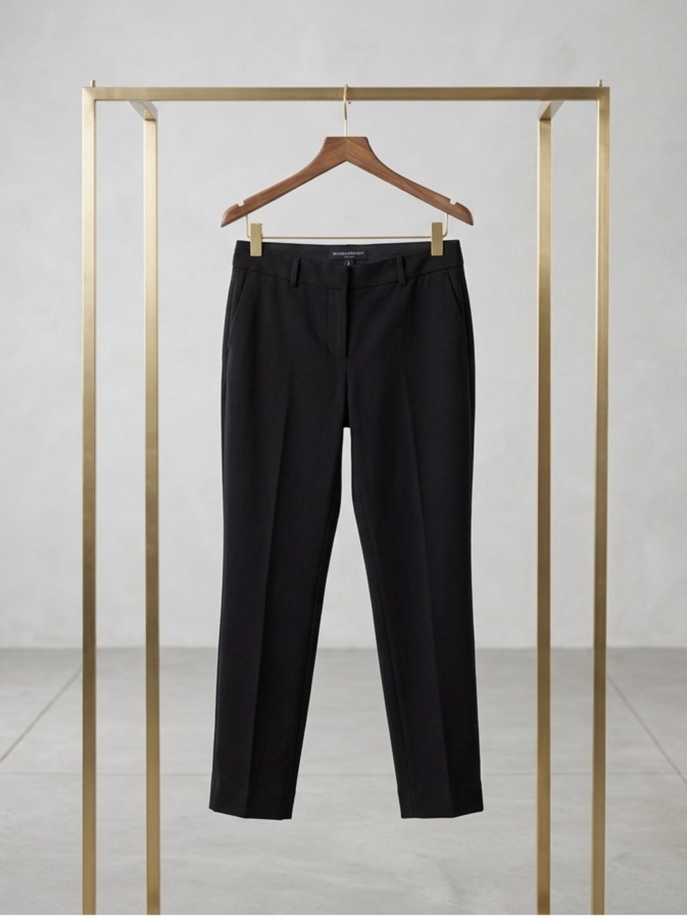 Banana Republic Sloan Black Slim Ankle Slacks - Women - size 4 Petite
